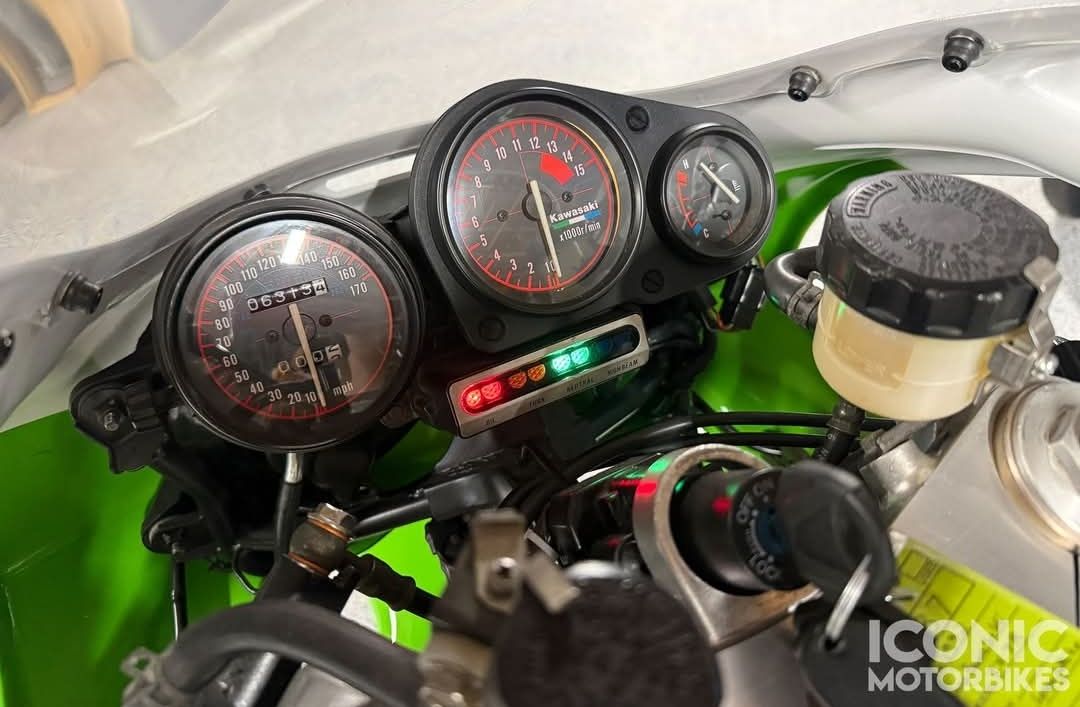 Tony - The Kawasaki Ninja ZX-7R speedometer is a symbol of the