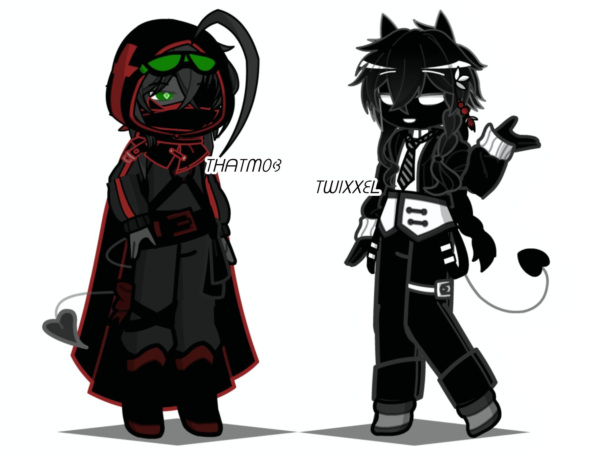 Gacha Life 2 horror mods with THATMOB and TWIXXEL