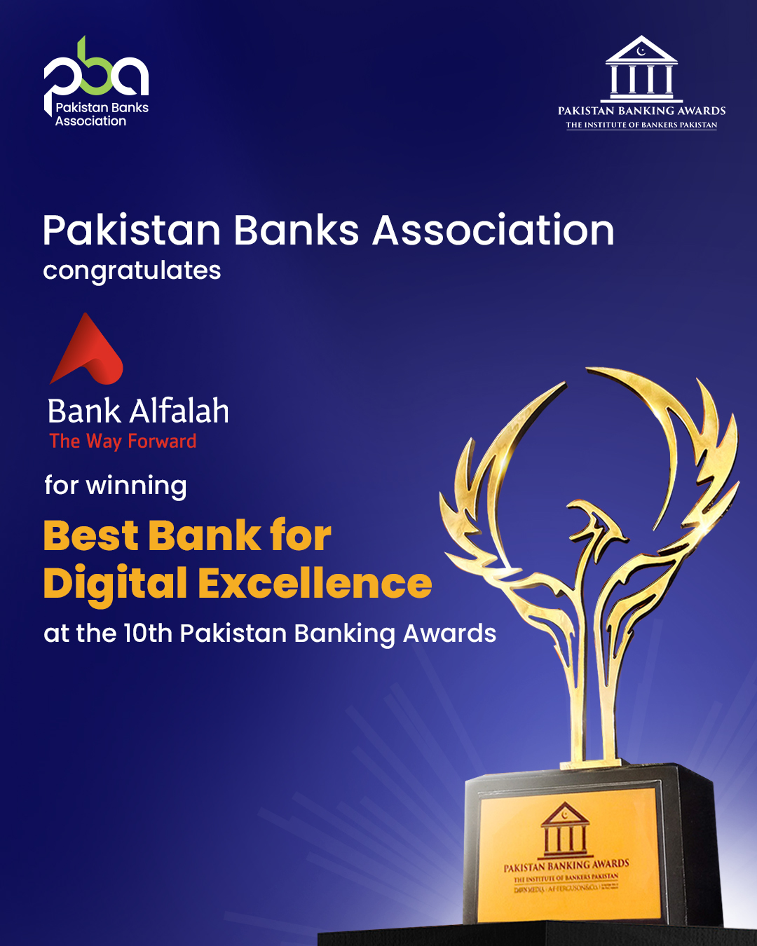 PBA congratulates Bank... - Pakistan Banks Association | Facebook