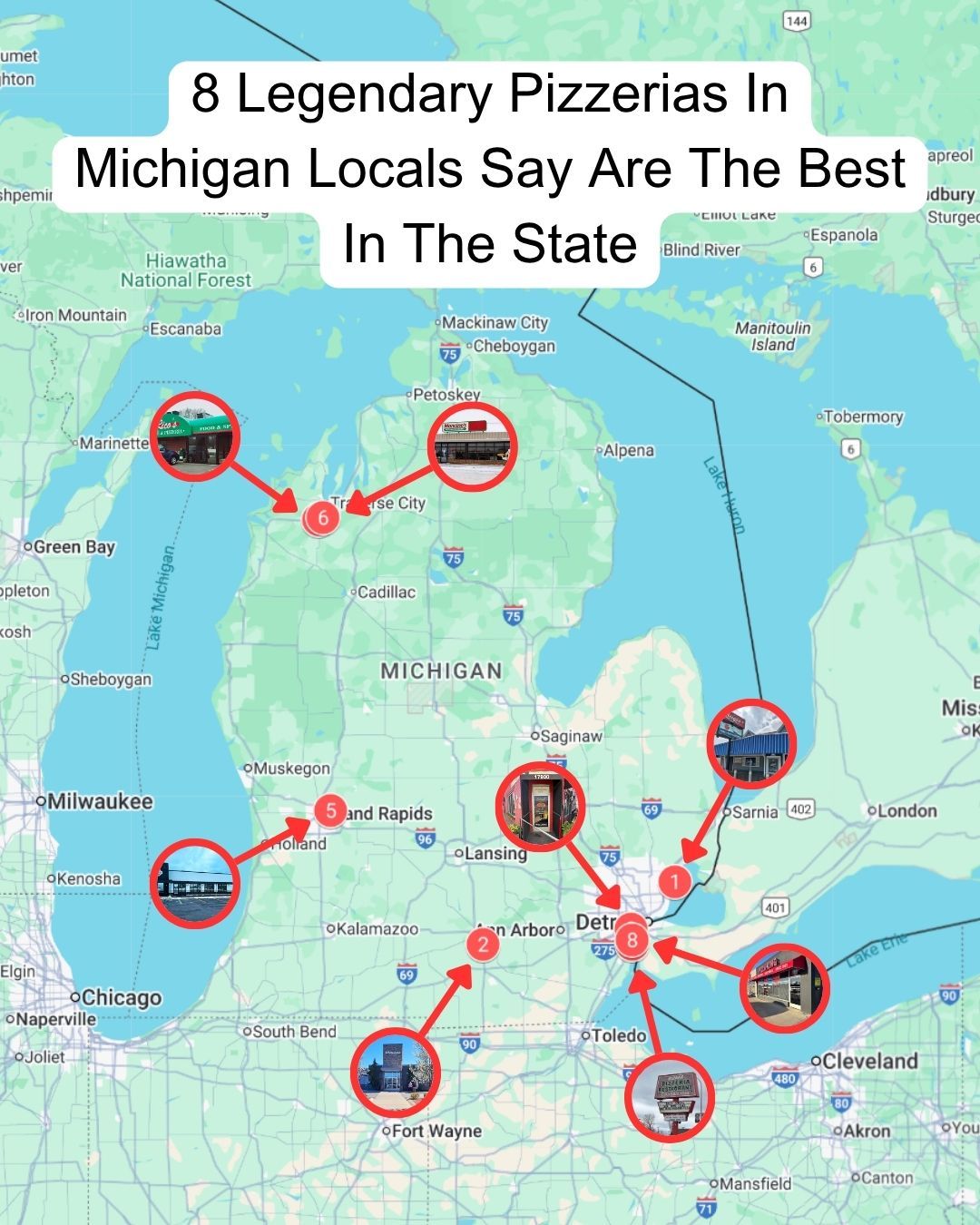 Michigan - Locals say these pizzerias are the best in the entire region ...