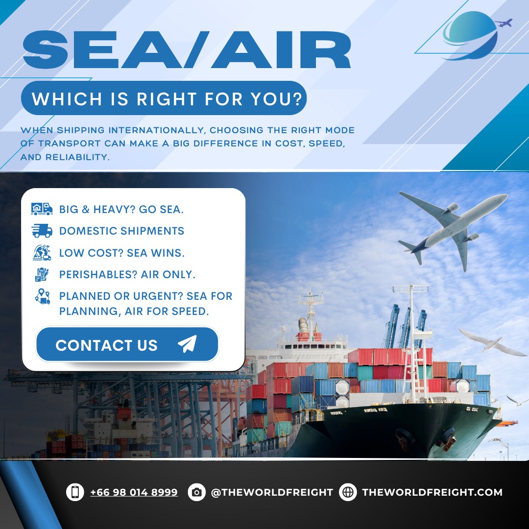 The World - 🌊 ️ Sea Freight vs Air Freight – Which Is Right for You ...