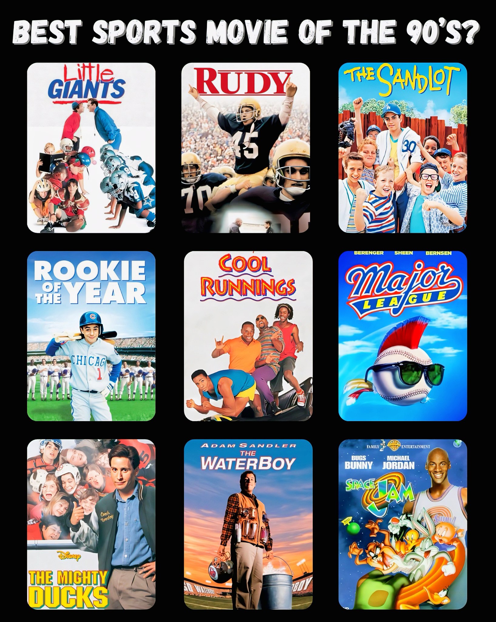 The 1980s brought us some electric sports flicks 🔥