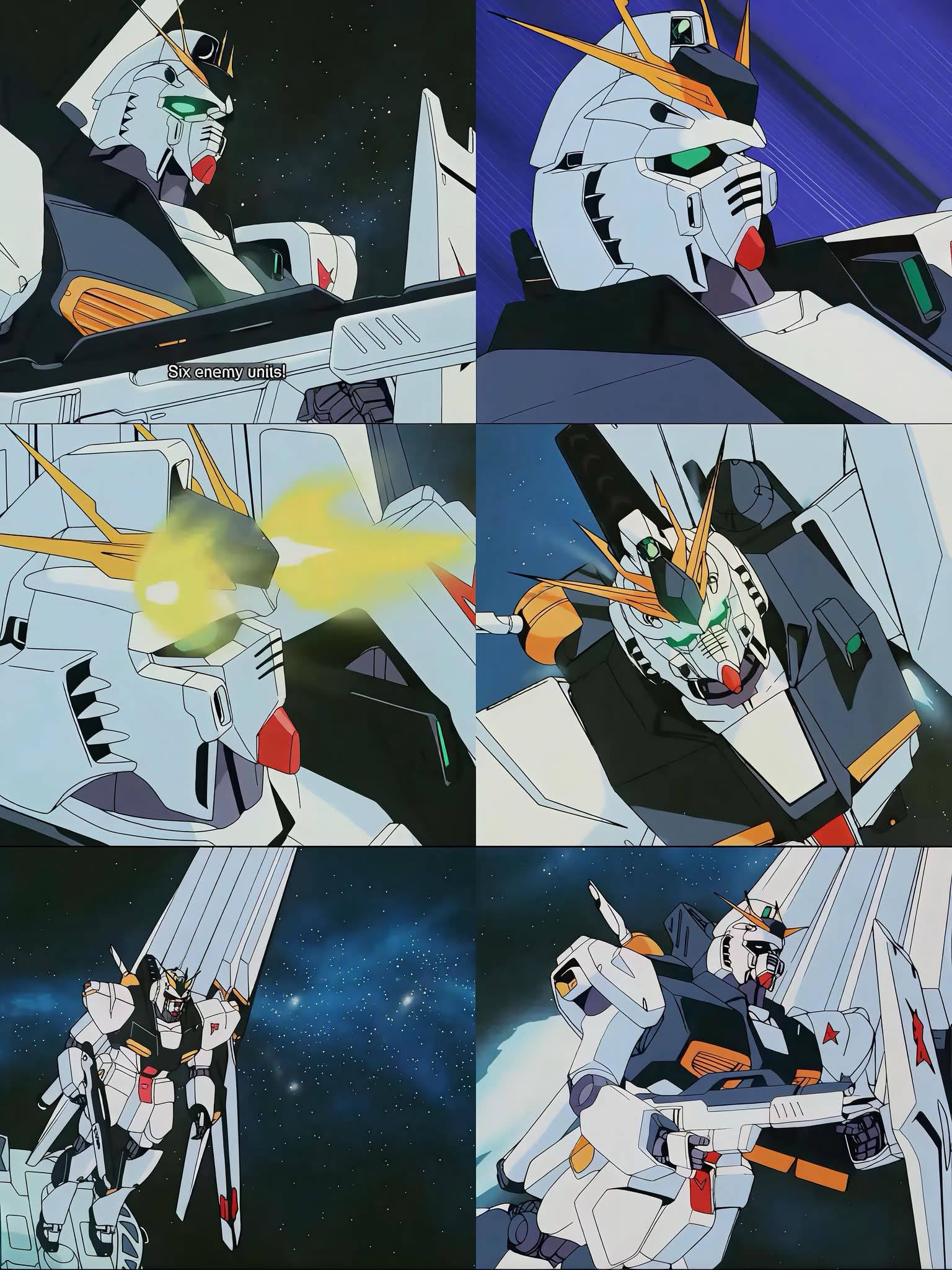 Nu Gundam's RA marking and its significance