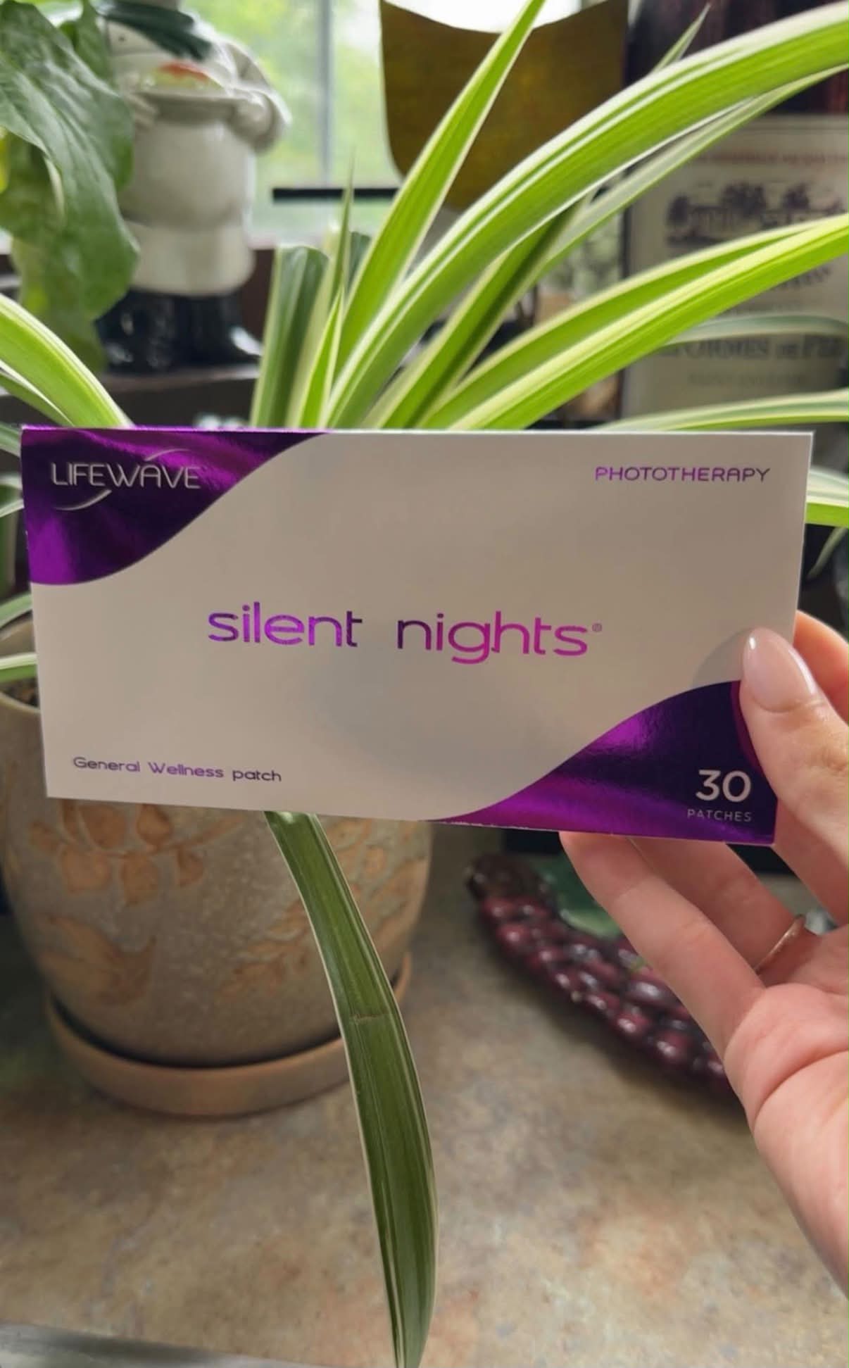 Confusing Silent Nights patch placement in LifeWave manual