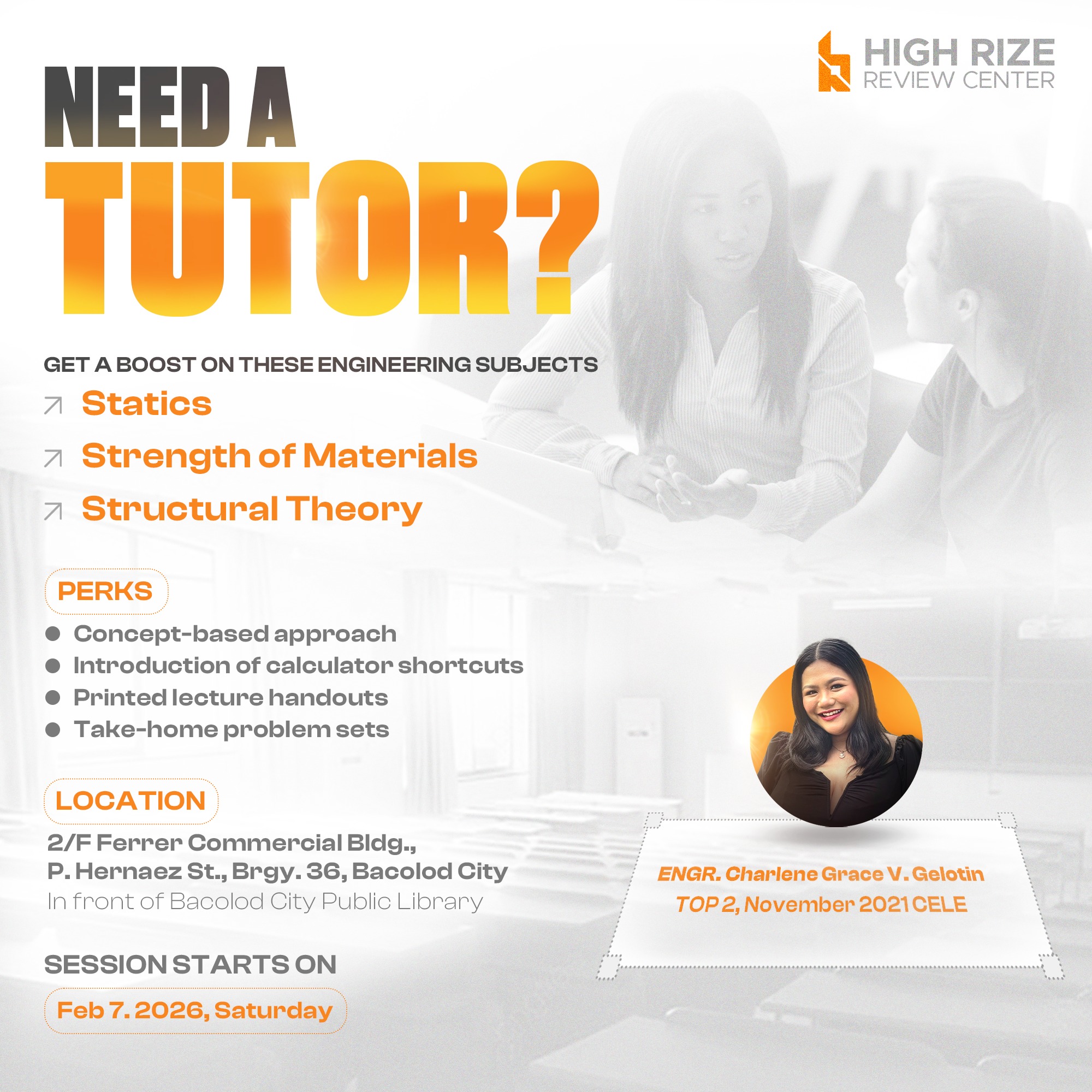 High Rize Civil Engineering Review | Bacolod CIty