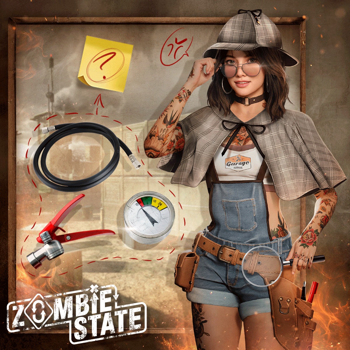 Zombie State - 🔎 First riddle: What do these mysterious...