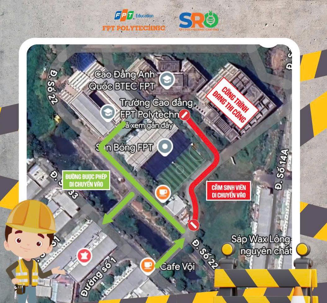 Cộng - 📢 Thông báo V/v không đi vào lối tắt khu vực Khối 4 🚧 Hiện tại ...