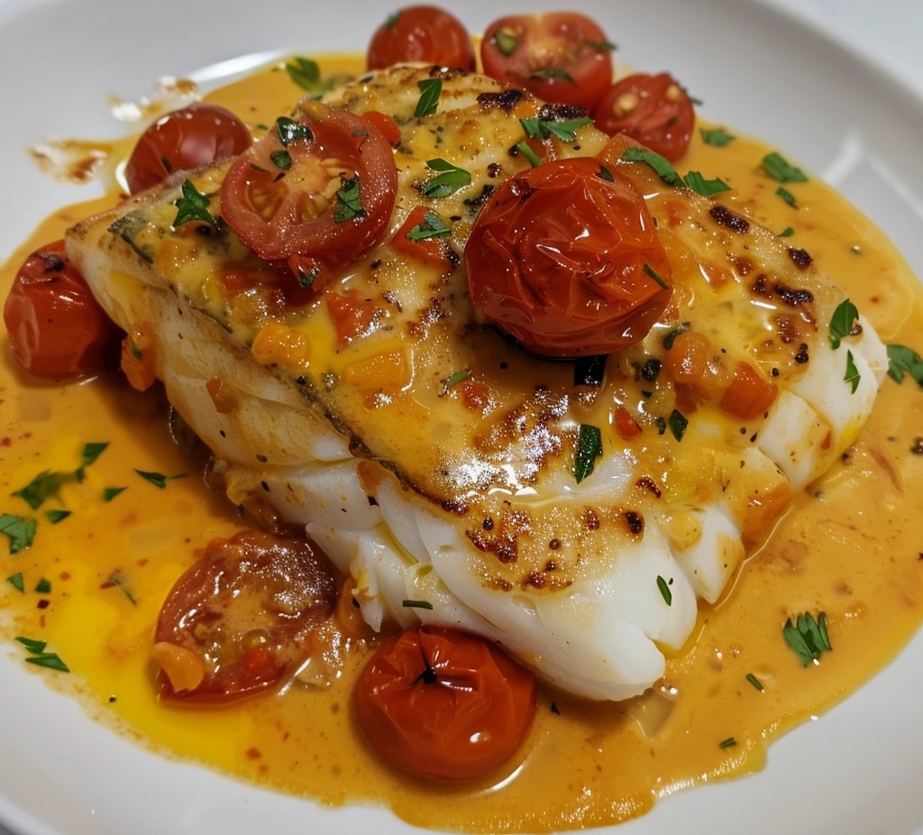 Lily's - 🍅🍅🍅 Cod in a Lemon Butter Tomato Sauce 🍅🍅🍅 🐟🍅🍋 Great sauce ...