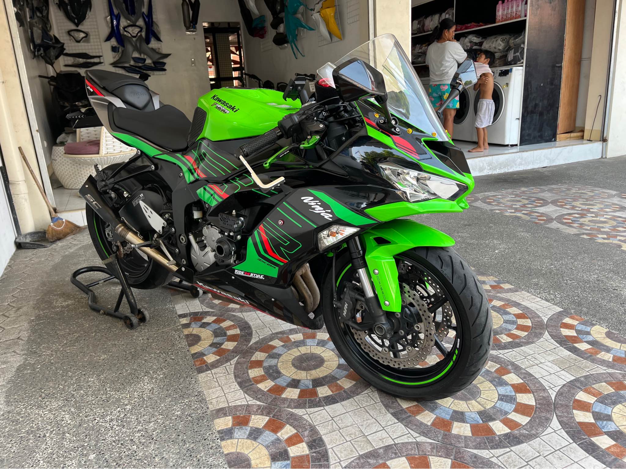 For sale or swap 490k Kawasaki zx 6r 2019 model Krt edition inline