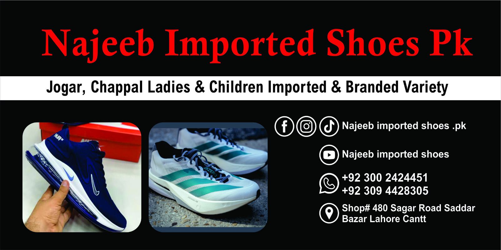 Najeeb imported shoes pk