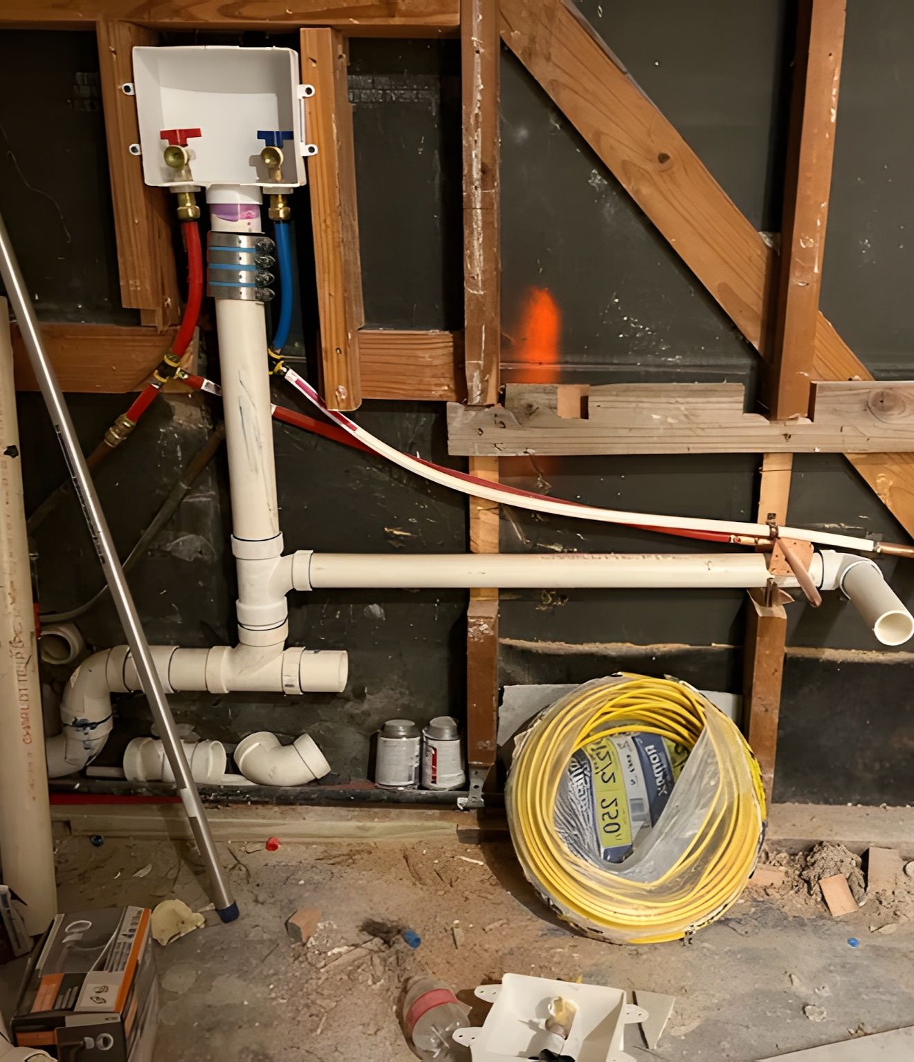 replumb - How do I make sure these studs are supported after the ...