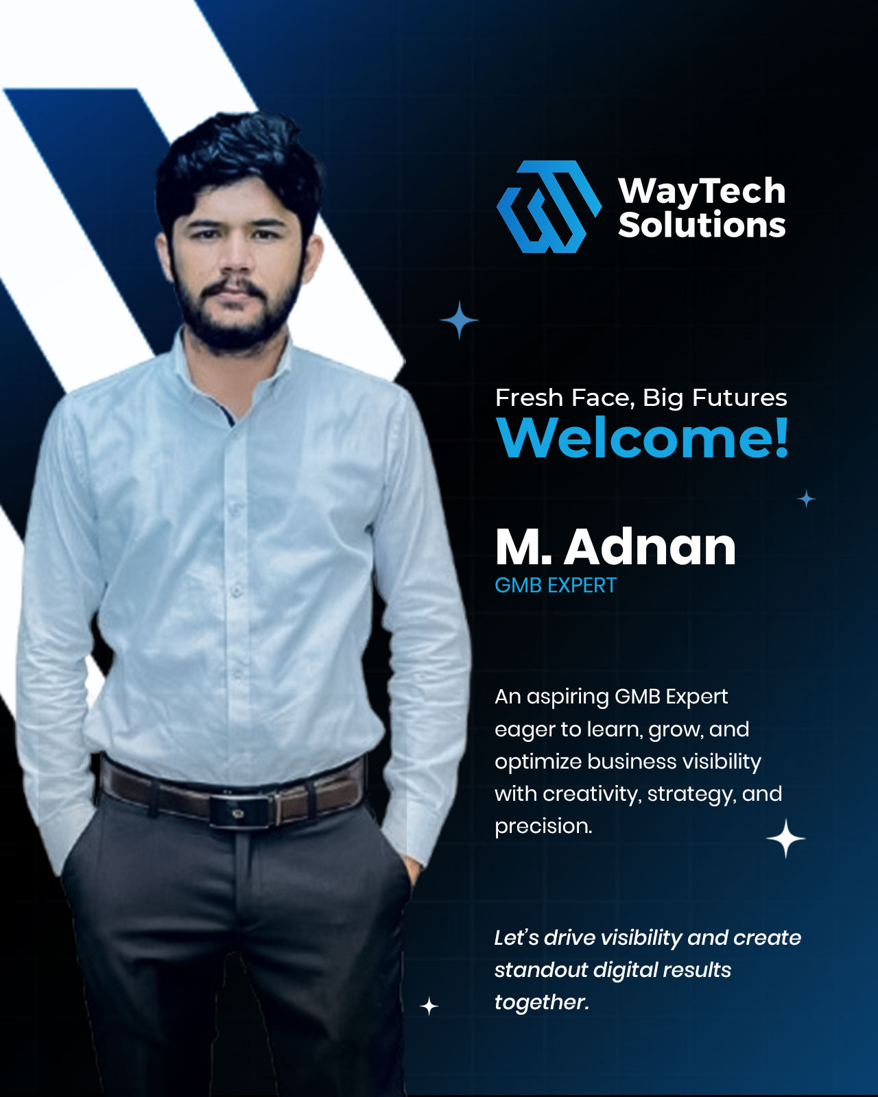 Way - Welcome to the Team! 🌟 We’re thrilled to welcome M.Adnan as our ...