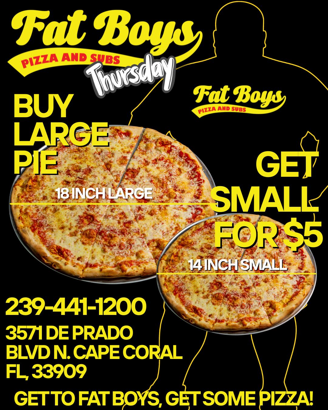 Fat Boys Pizza and subs | Cape Coral FL