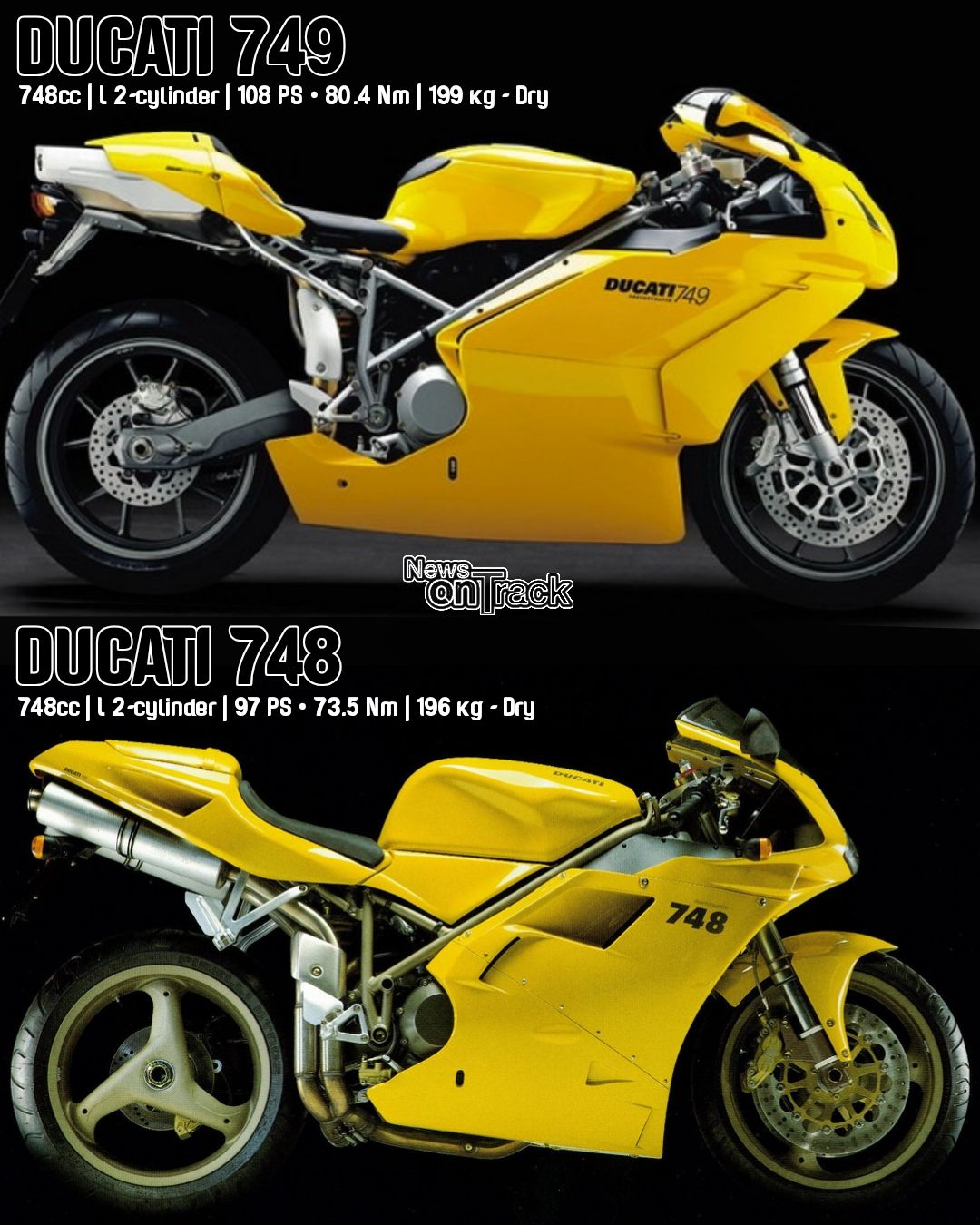 Choosing between the Ducati 748 (produced from 1994 to 2002) and