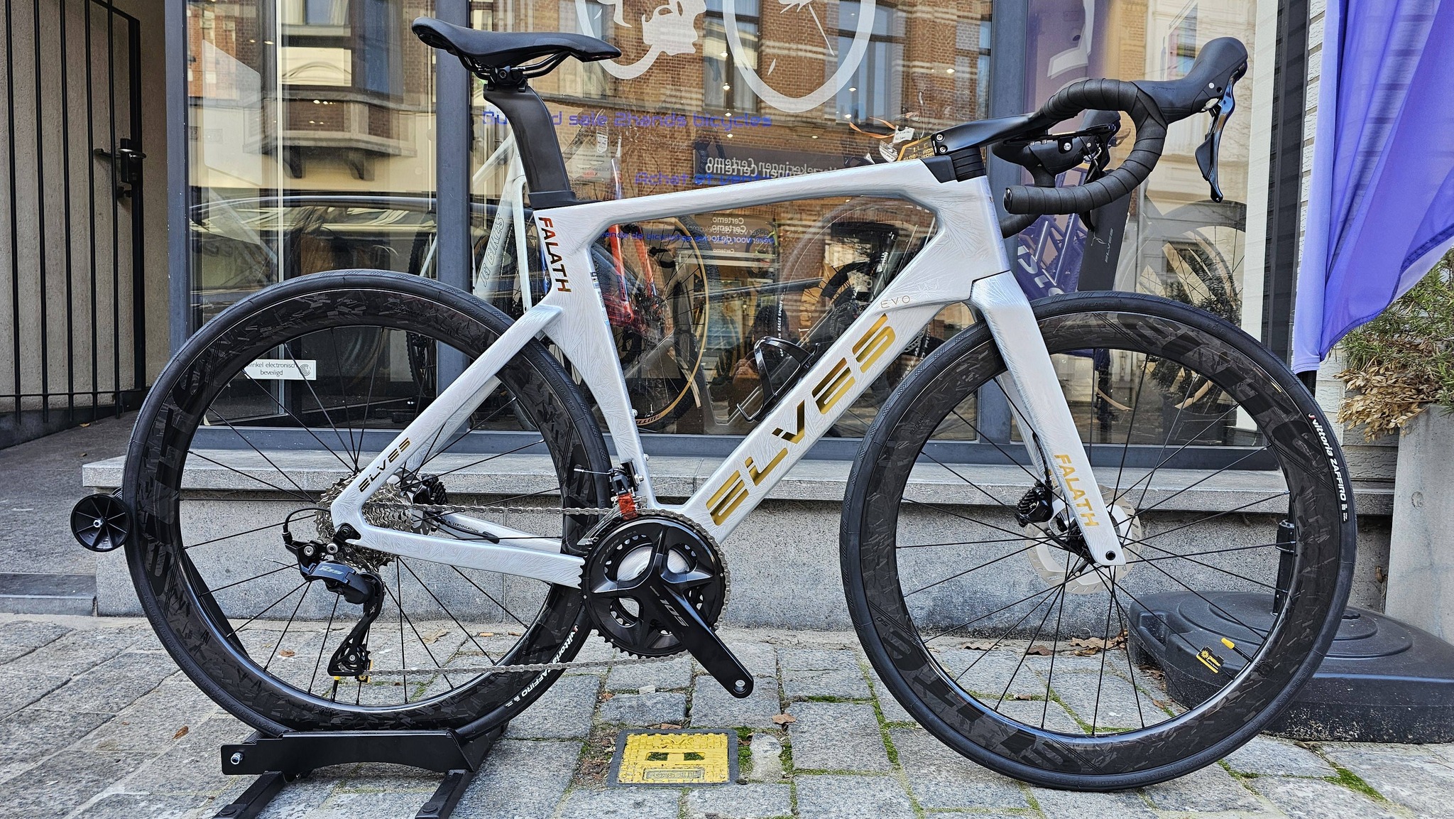 JG - New+warranty Elves falath evo disc Size 54 Shimano 105 2x12
