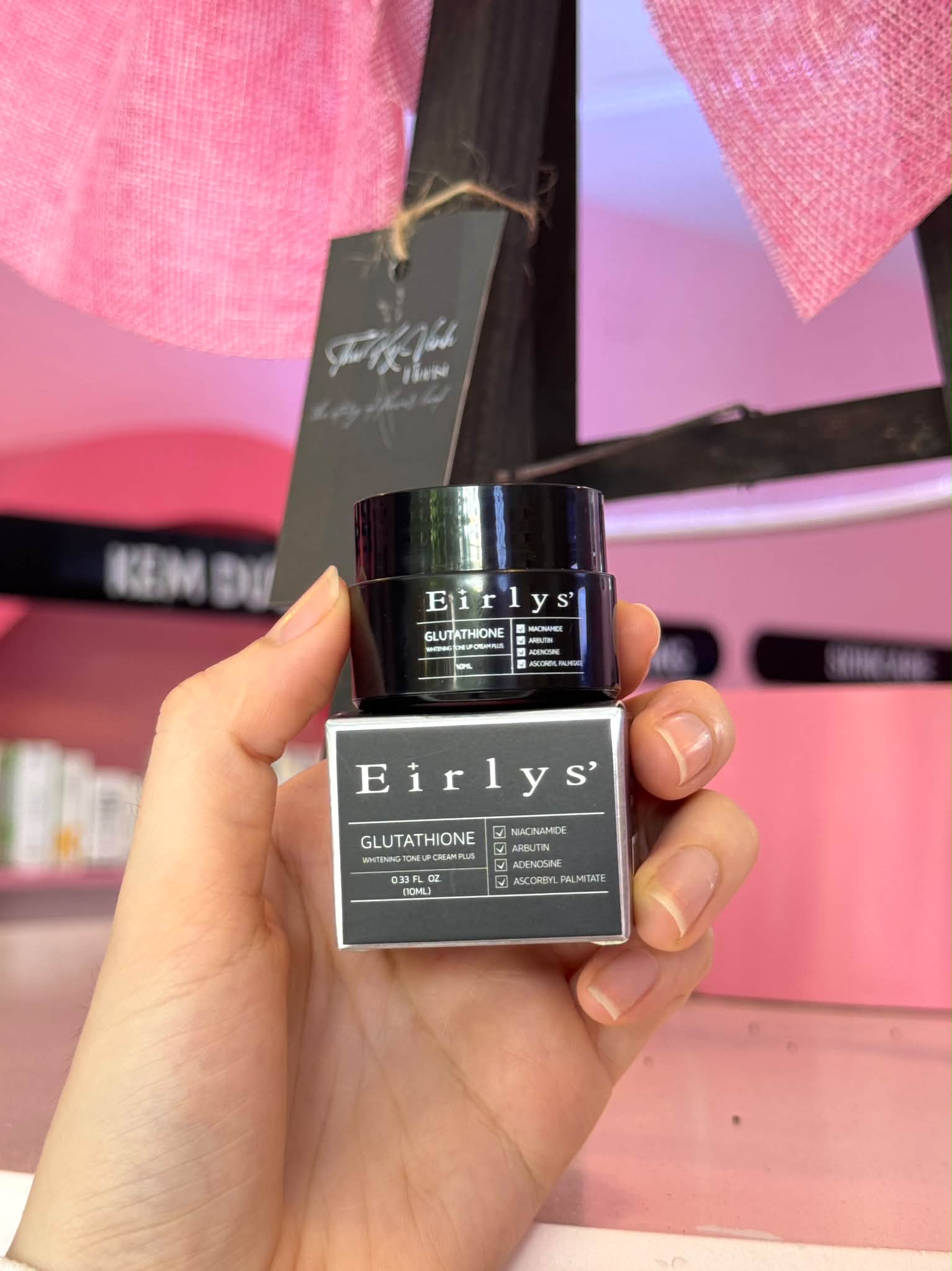 ✨ KEM DƯỠNG TRẮNG EIRLYS GLUTATHIONE MINI 10G ✨ 💗 Em mini xinh xắn – tiện dùng, tiện mang theo, thích hợp để test trước khi dùng size lớn! 🌟 Glutathione Care