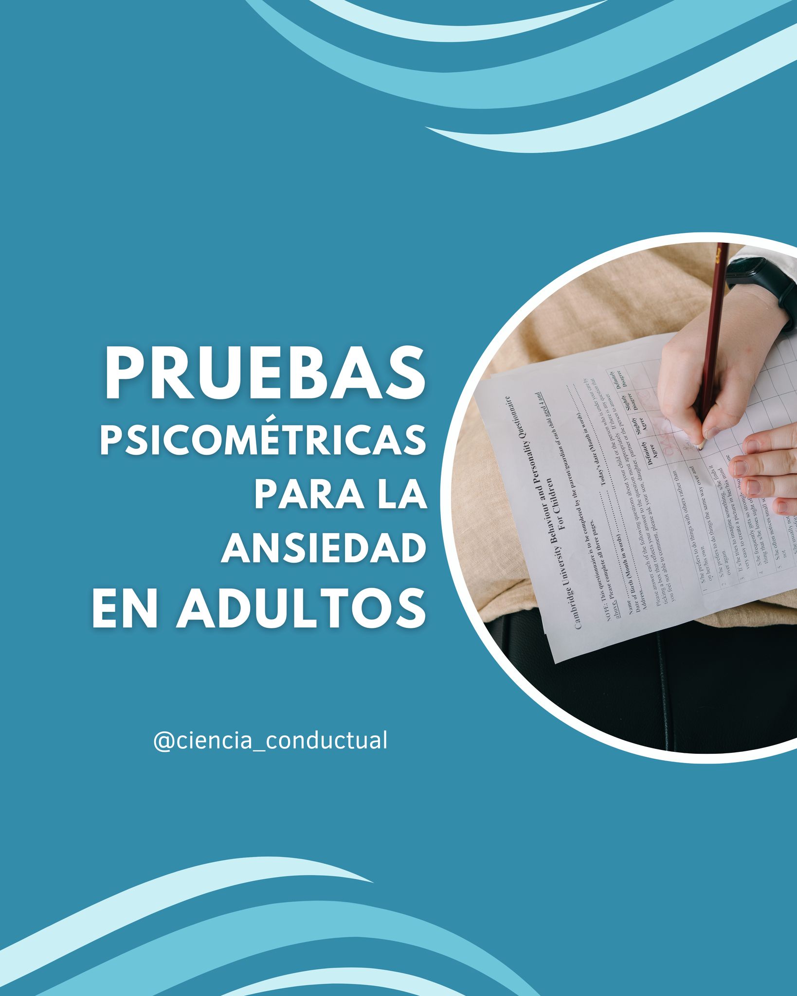 La evaluación de la ansiedad en adultos es un proceso riguroso y ...
