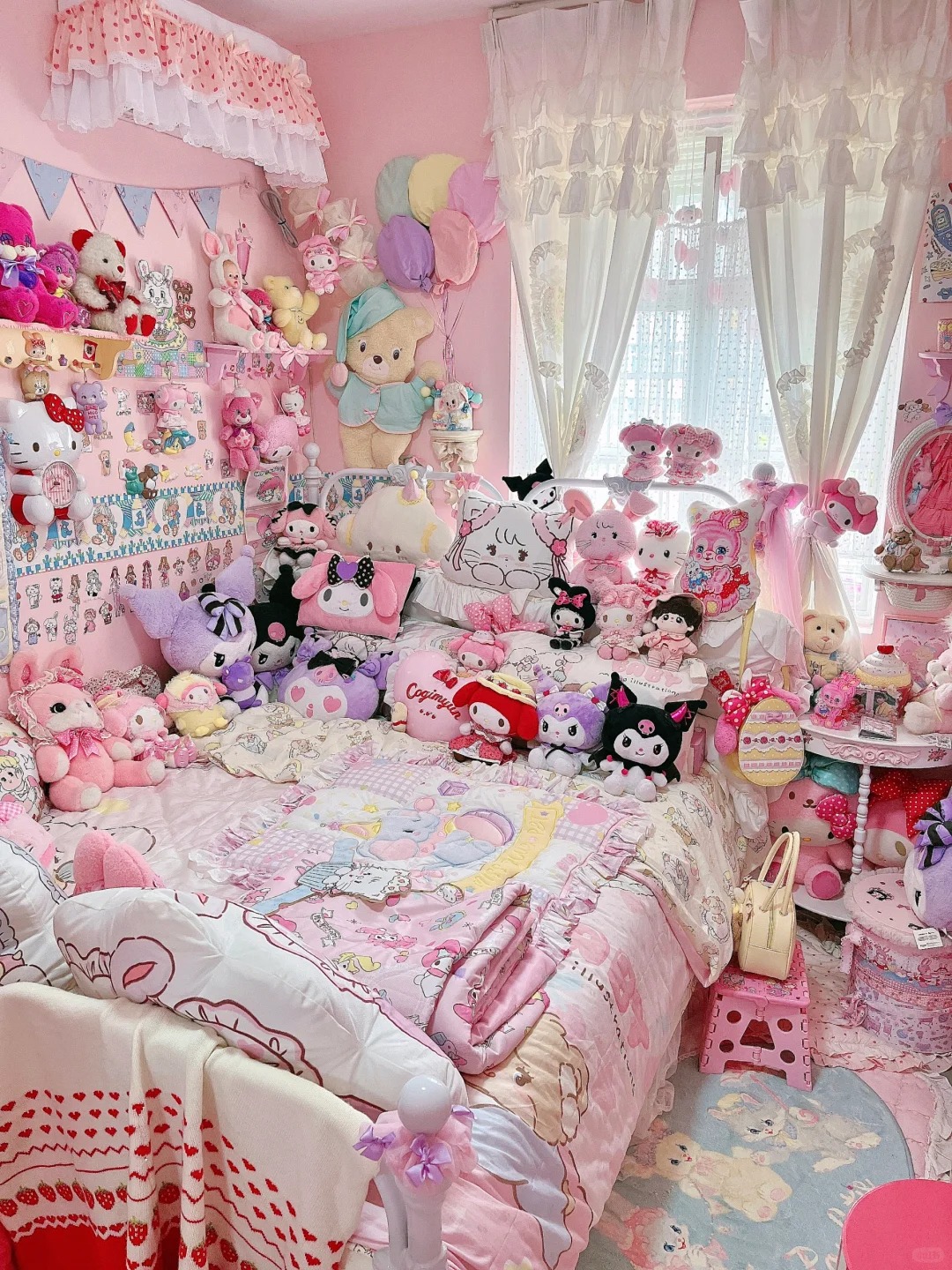Gấu bông cỡ này mới chệu 😝 - Decor nhiều chút