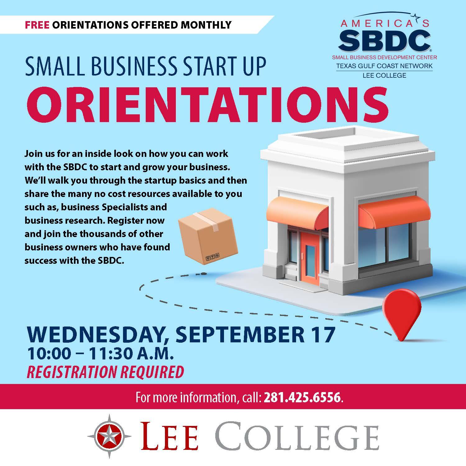 Lee College Small Business Development Center | Baytown TX