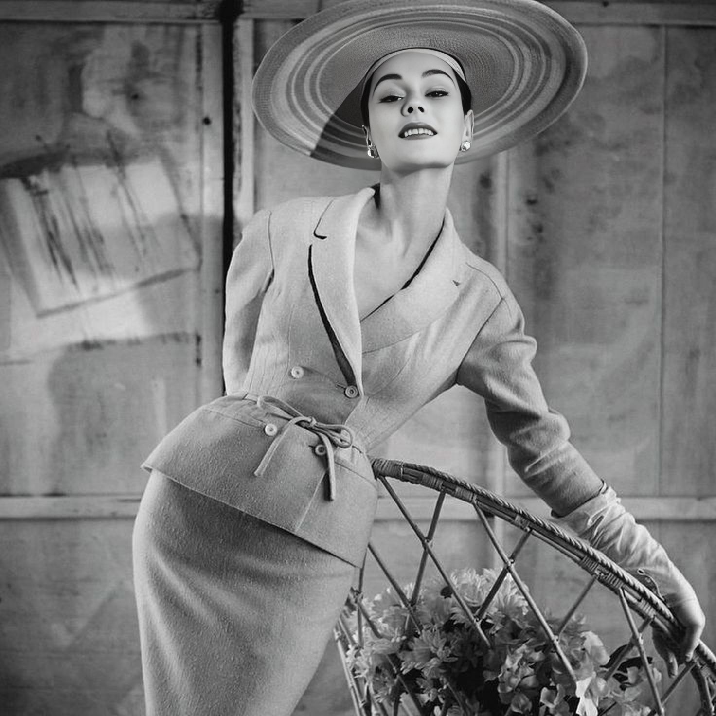 Pierre Balmain 1954 spring collection