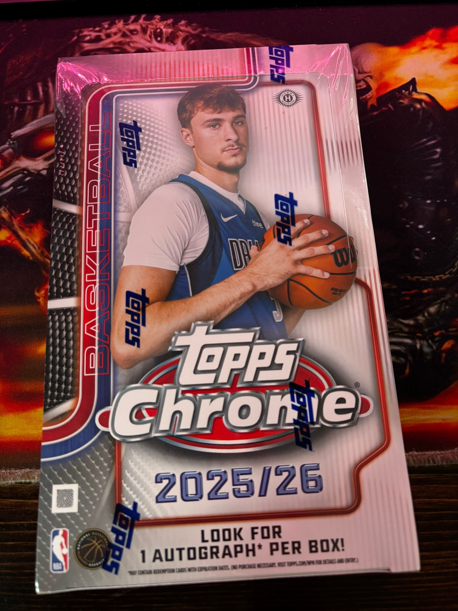 In today for tomorrow release 2025-26 Topps Three Basketball Hobby 