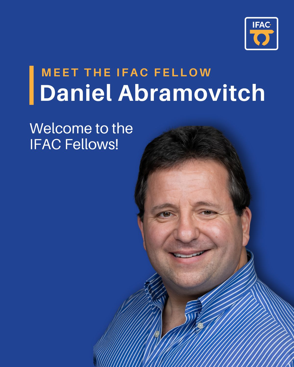 International - 🌟 IFAC Fellow Spotlight 🌟 Congratulations to Daniel ...