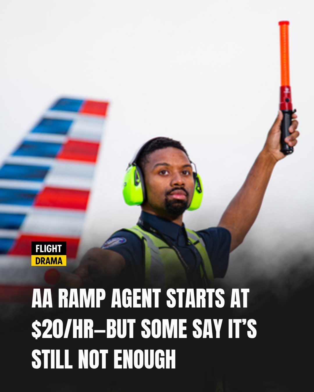 FlightDrama - American Airlines ramp agents are earning more in 2025 ...