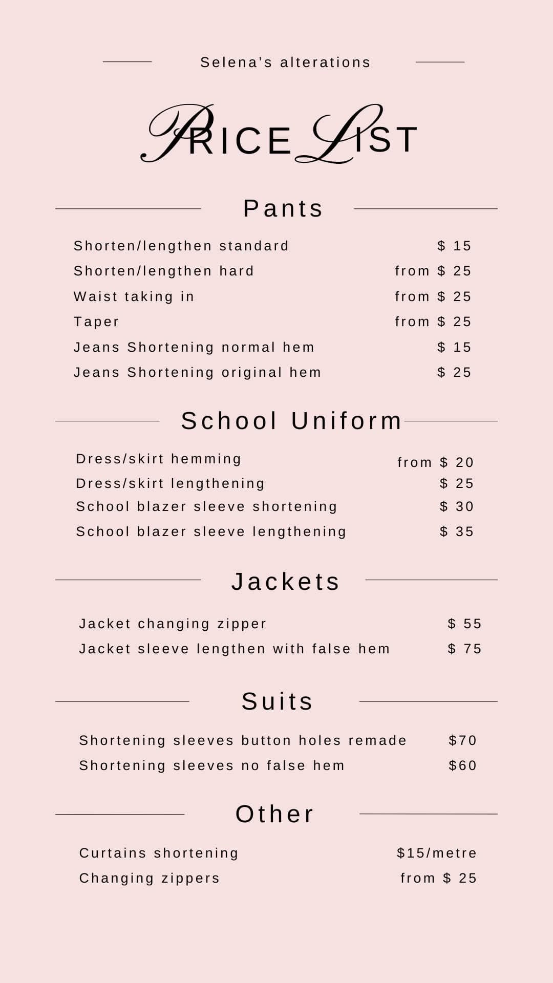 Alterations shop for bridesmaid dresses in Springvale?