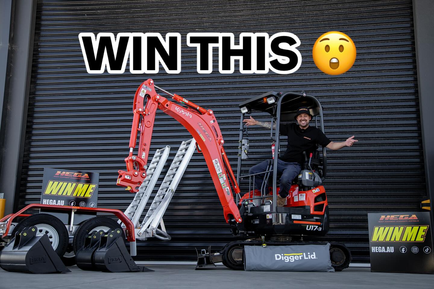HEGA - 🔶WIN THIS WHOLE SET UP🔶 For your chance to win this….. 🟠Kubota ...