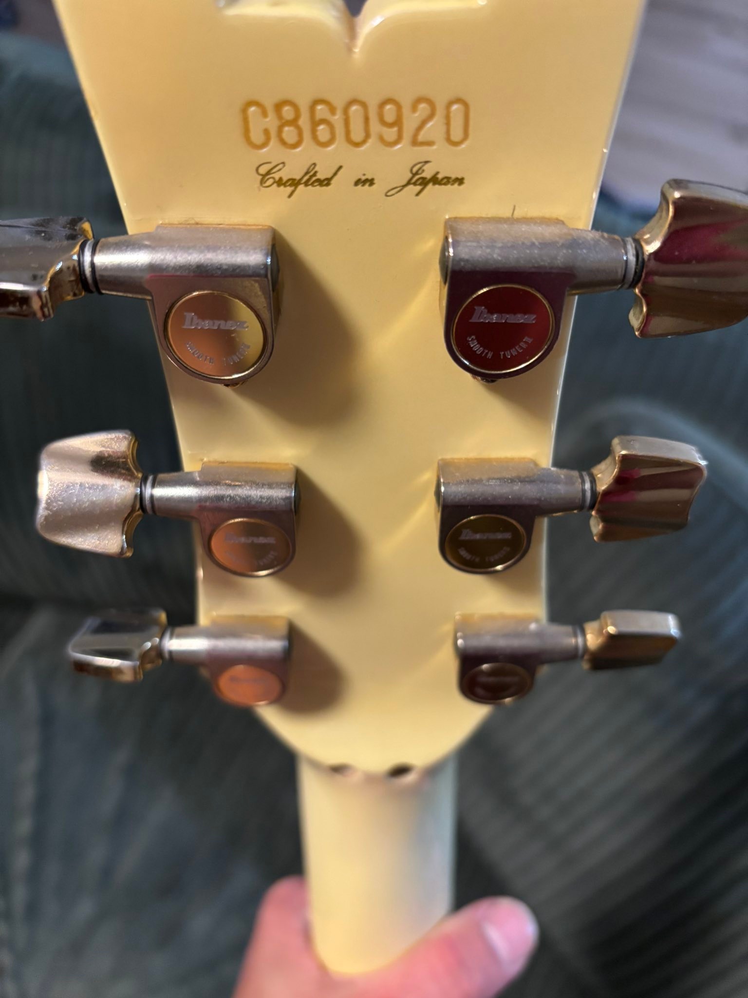 1986 Ibanez artist super addition made in Japan. I got this guitar
