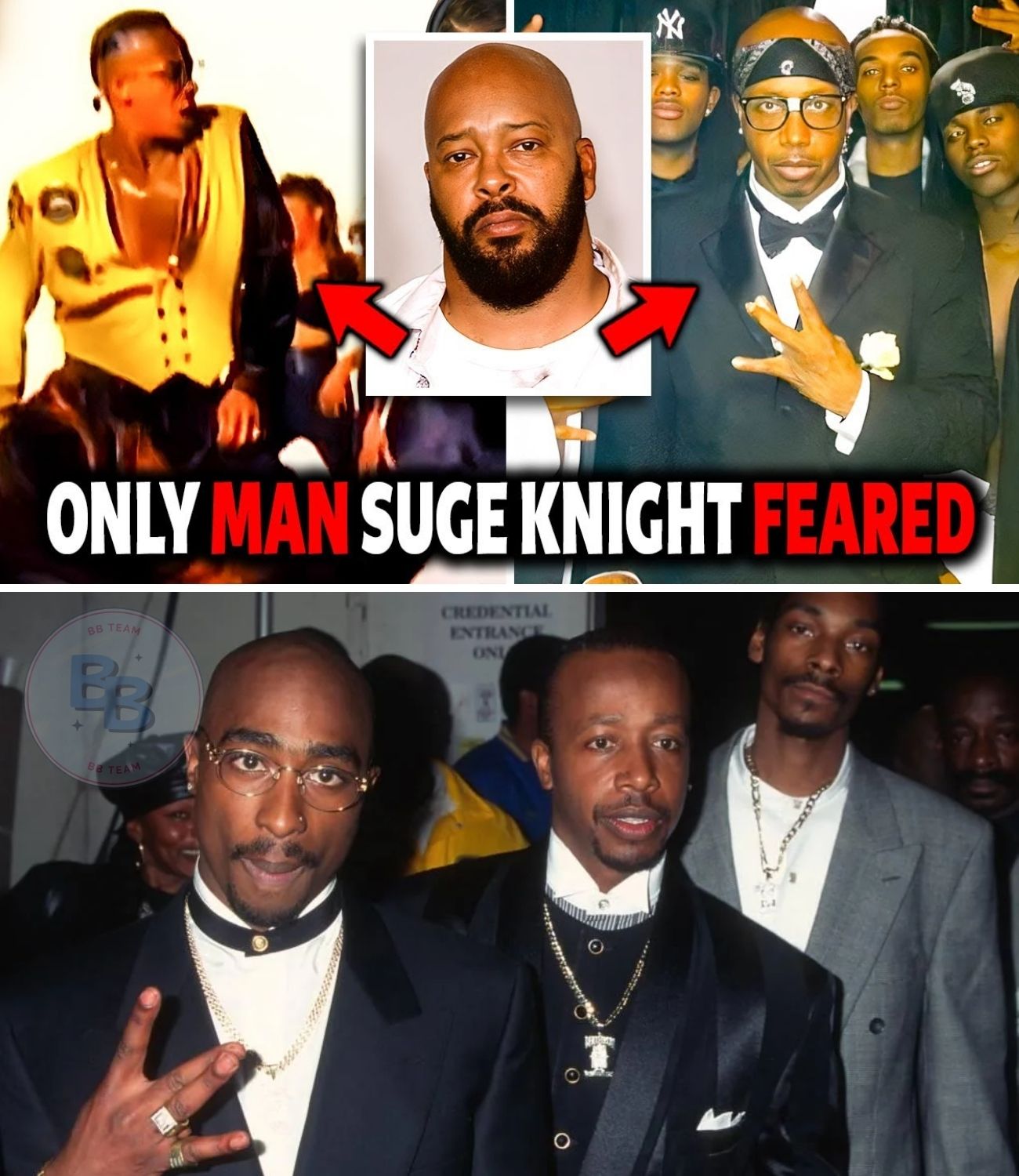The fact that 2pac and mc hammer was a group named too tight is