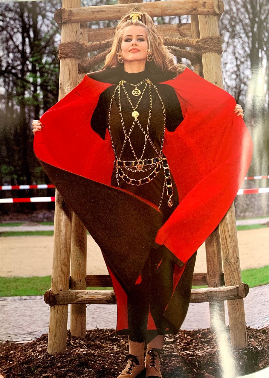 AutumnWinter 1992 - 1993 CHANEL catalogue shot in Berlin by Karl