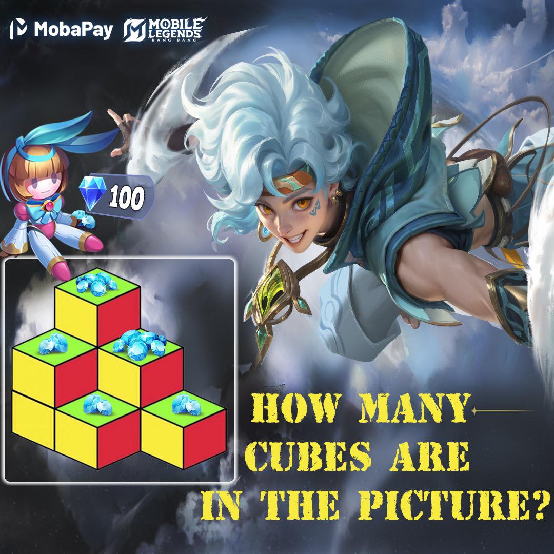 🔔Quiz Time 🔎Count how many cubes... - MobaPay（Philippines） | Facebook