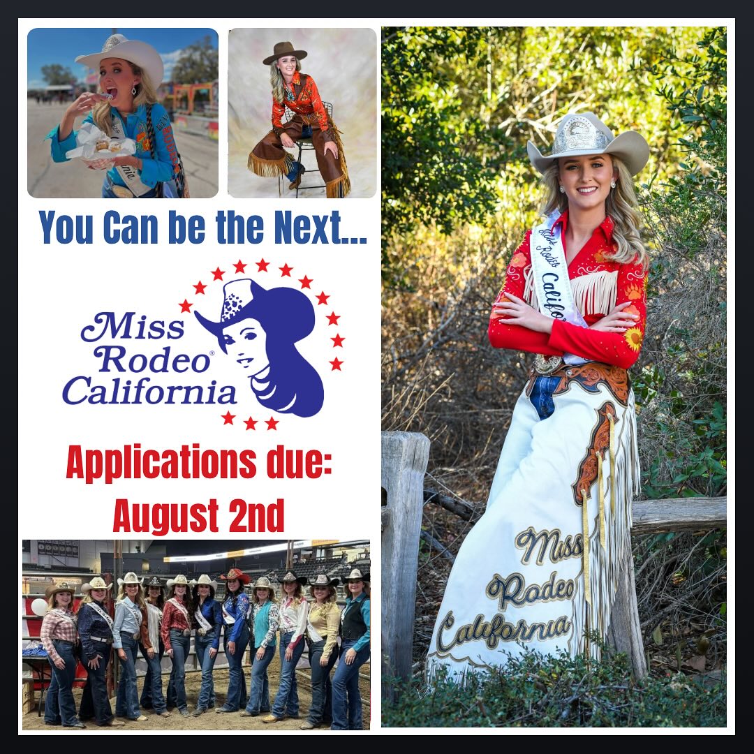 Miss - Applications for Miss Rodeo California 2026 are now available on ...