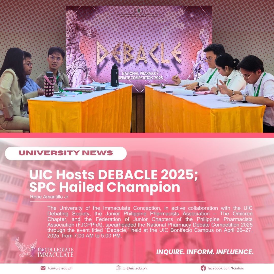 UIC - 𝐔𝐍𝐈𝐕𝐄𝐑𝐒𝐈𝐓𝐘 𝐍𝐄𝐖𝐒 | 𝐔𝐈𝐂 𝐡𝐨𝐬𝐭𝐬 𝐃𝐄𝐁𝐀𝐂𝐋𝐄 𝟐𝟎𝟐𝟓; 𝐒𝐏𝐂 𝐇𝐚𝐢𝐥𝐞𝐝 𝐂𝐡𝐚𝐦𝐩𝐢𝐨𝐧 The ...