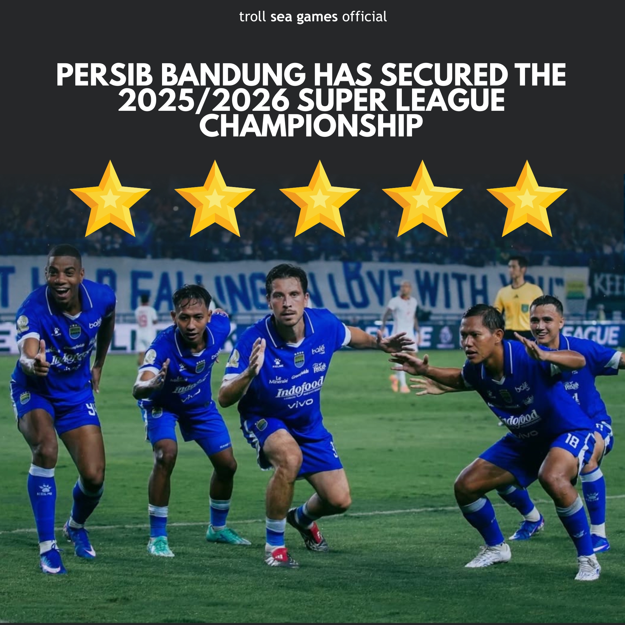 Persib Bandung wins 9th Liga 1 title