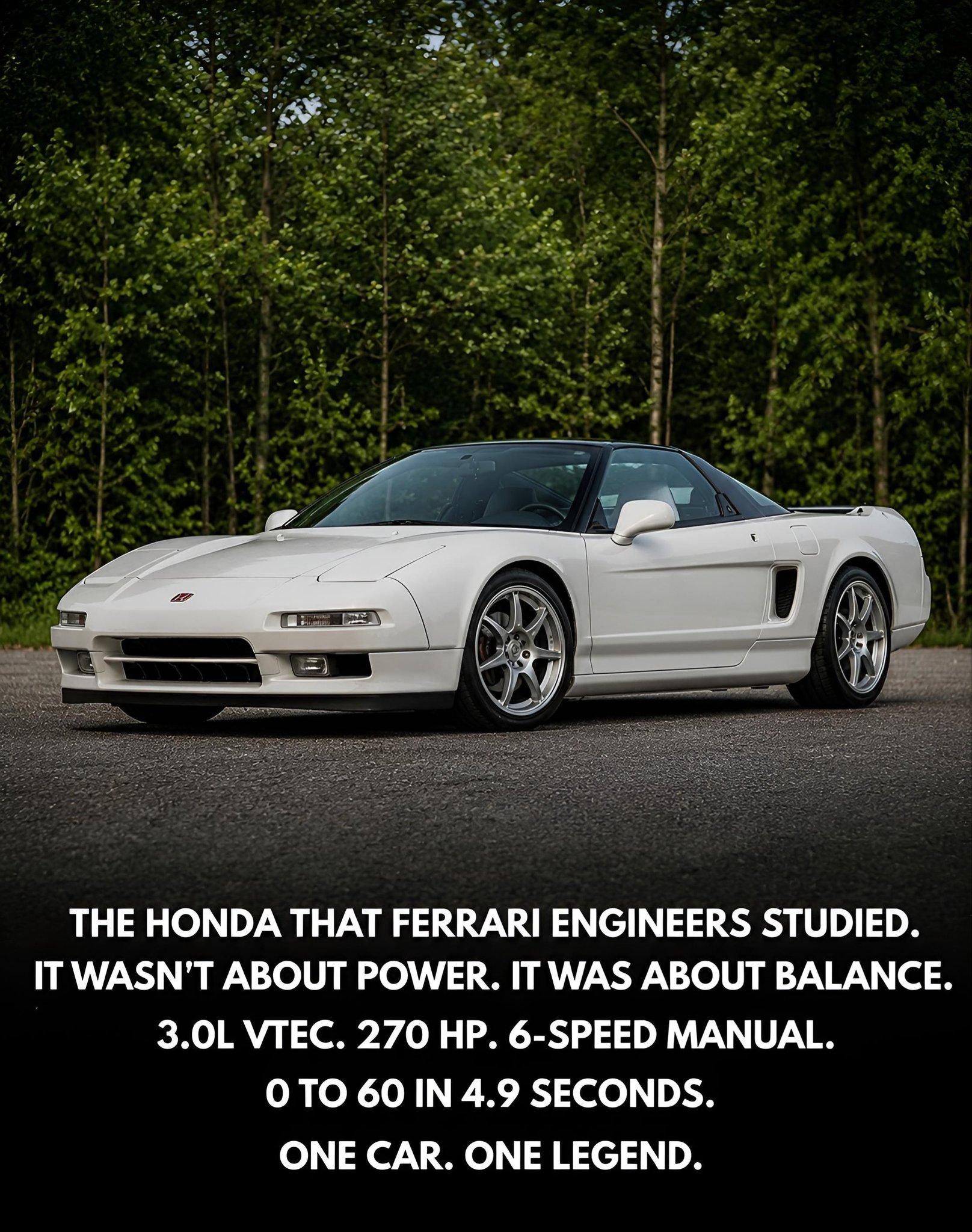 1990 Honda NSX NA1: innovative supercar design