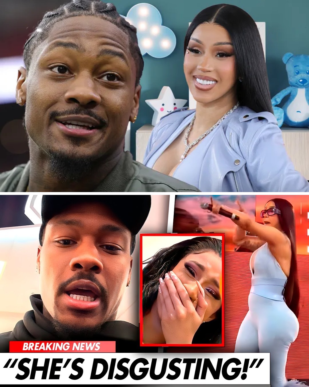 Hip - Stefon Diggs and Cardi B's Rumored Split: Did a 