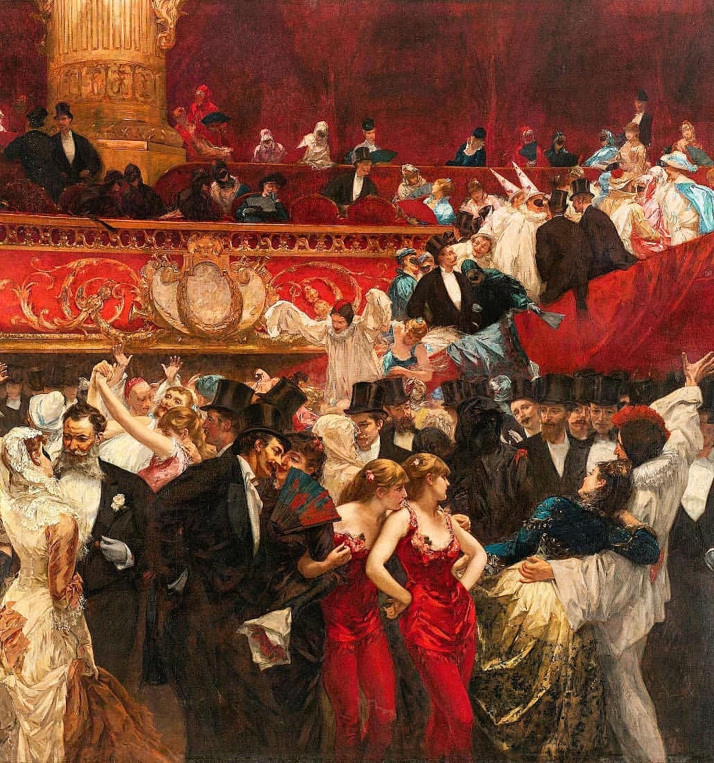 The Masquerade by Charles Hermans