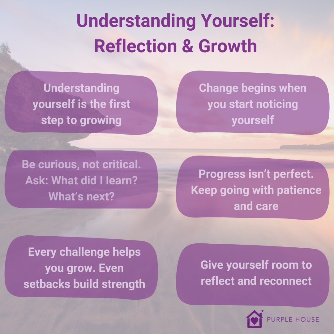 The Purple - Understanding yourself reflection and growth are key to ...