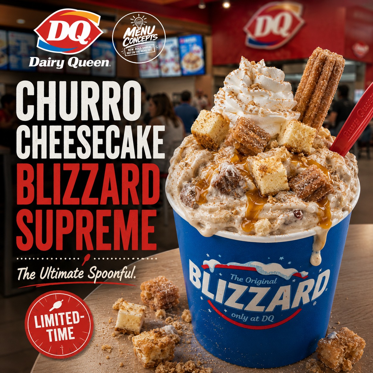 Dairy Queen Blizzard Supreme Mega Box