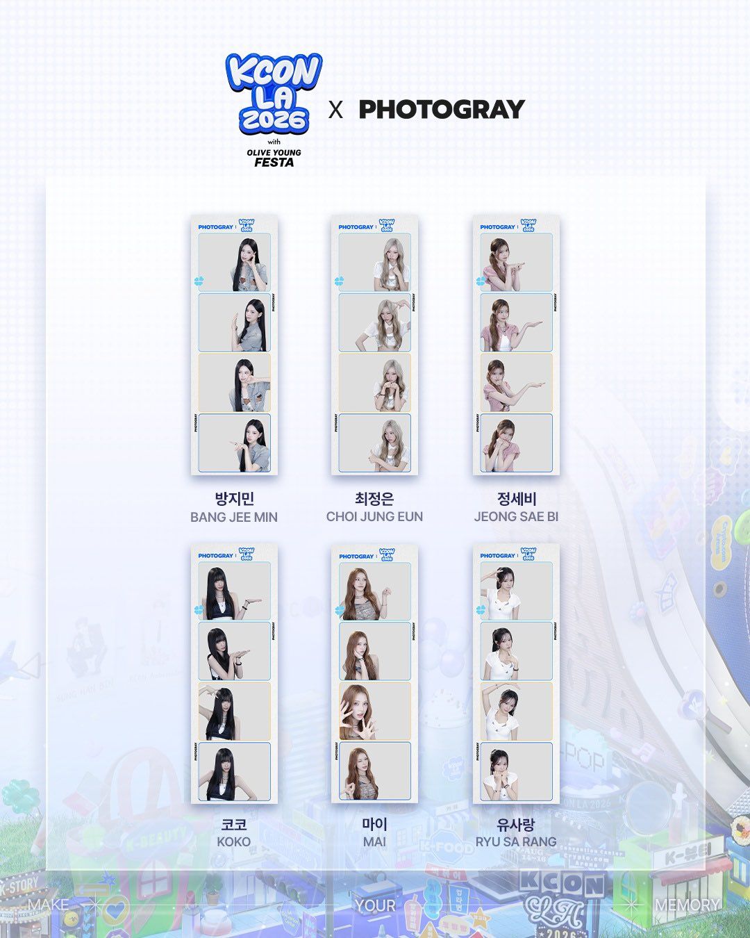 Izna KCON LA photocard frame dropped!!
