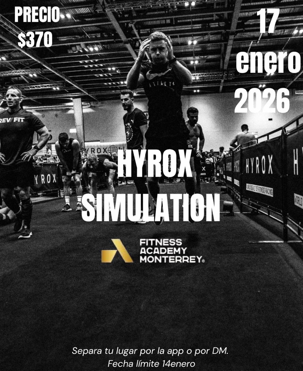 Fitness - HYROX SIMULATION 17 ENERO‼️🚨 🏃🏼‍♀️El sábado 17 de enero ...