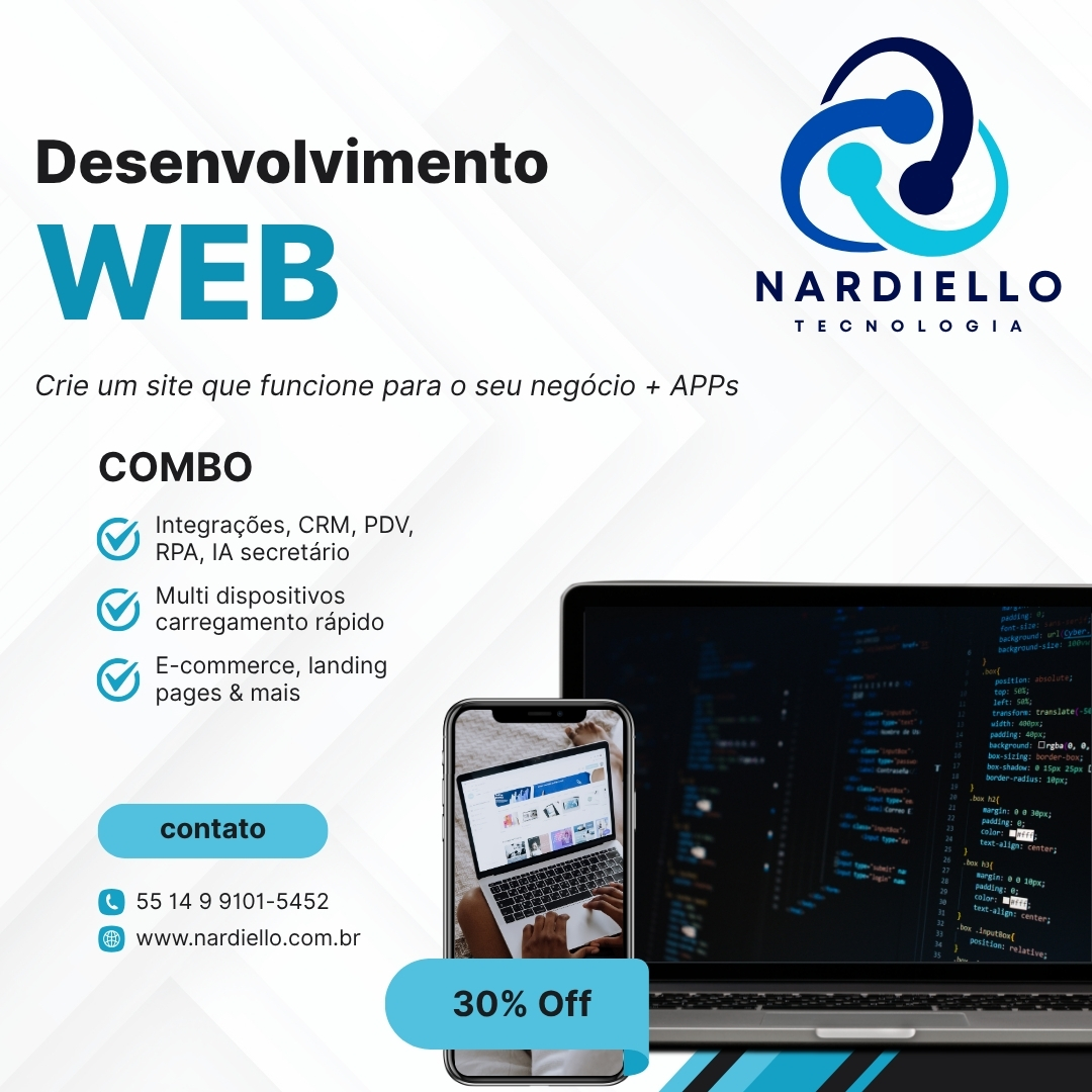 Nardiello - 🚀 Transforme sua presença digital com tecnologia de ponta ...