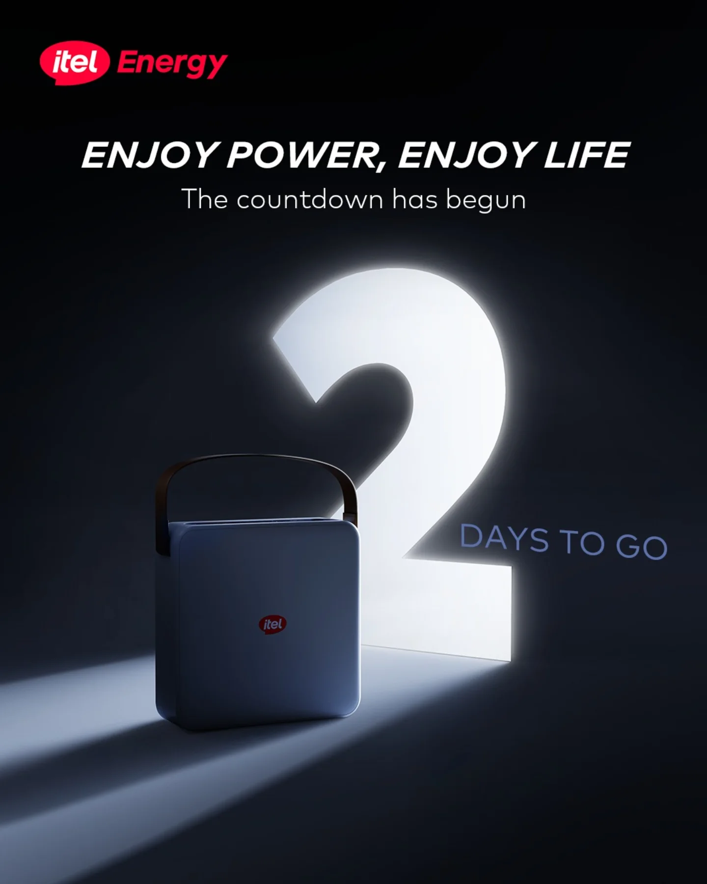itel Energy - Power is closer than ever. ⏳ 2 DAYS TO GO... | Facebook
