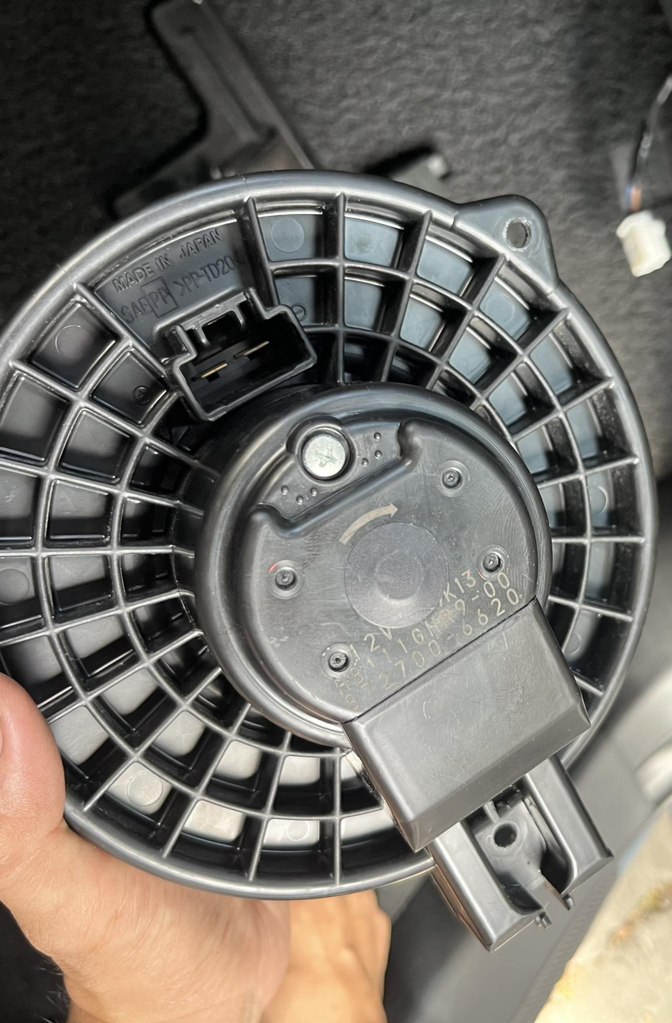 A/C HVAC Heater Blower Motor w/Fan Cage for 2009 2010 2011