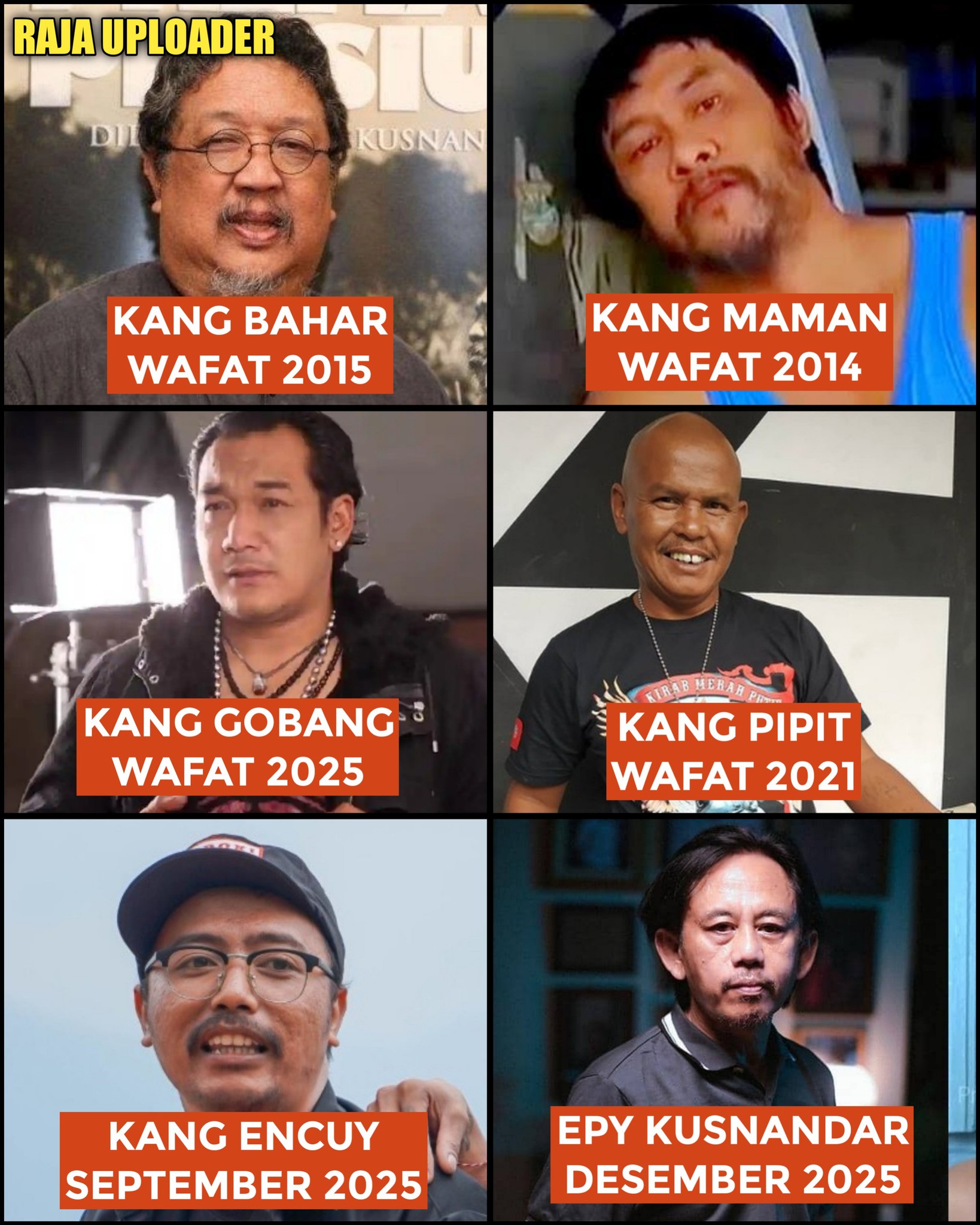 Raja - Sebuah kehilangan besar bagi dunia hiburan Indonesia. Para ...