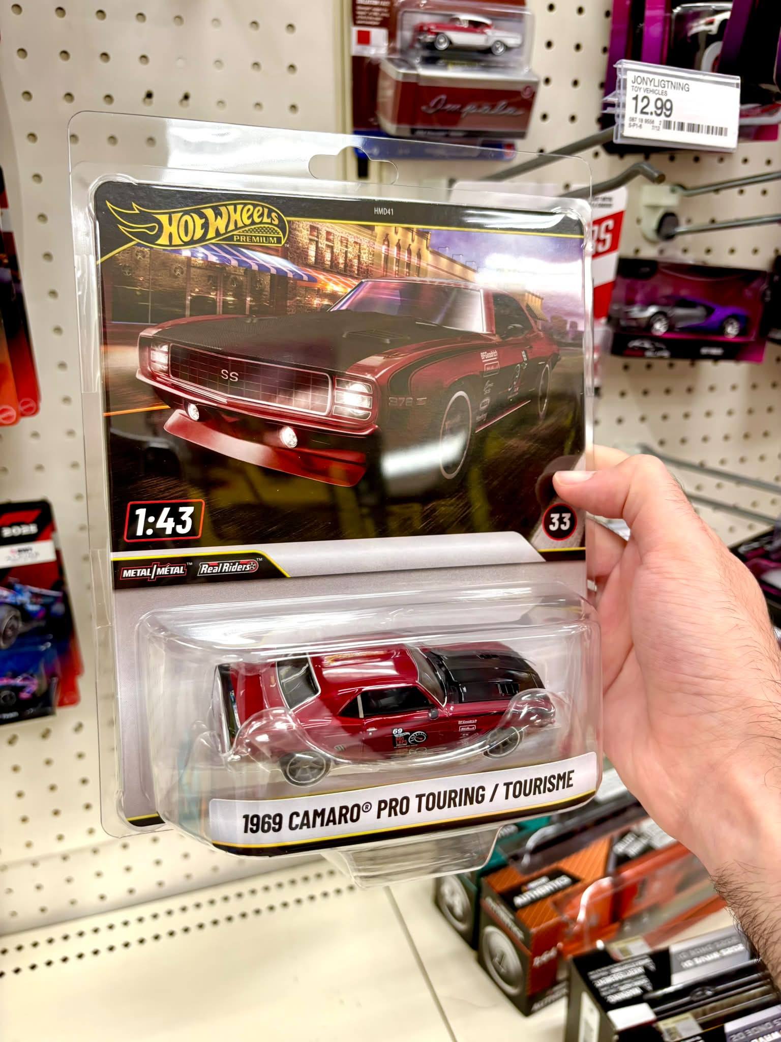 Hot Wheels 1/43 '69 Camaro Pro Touring/Tourisme 📸 andresandrieu