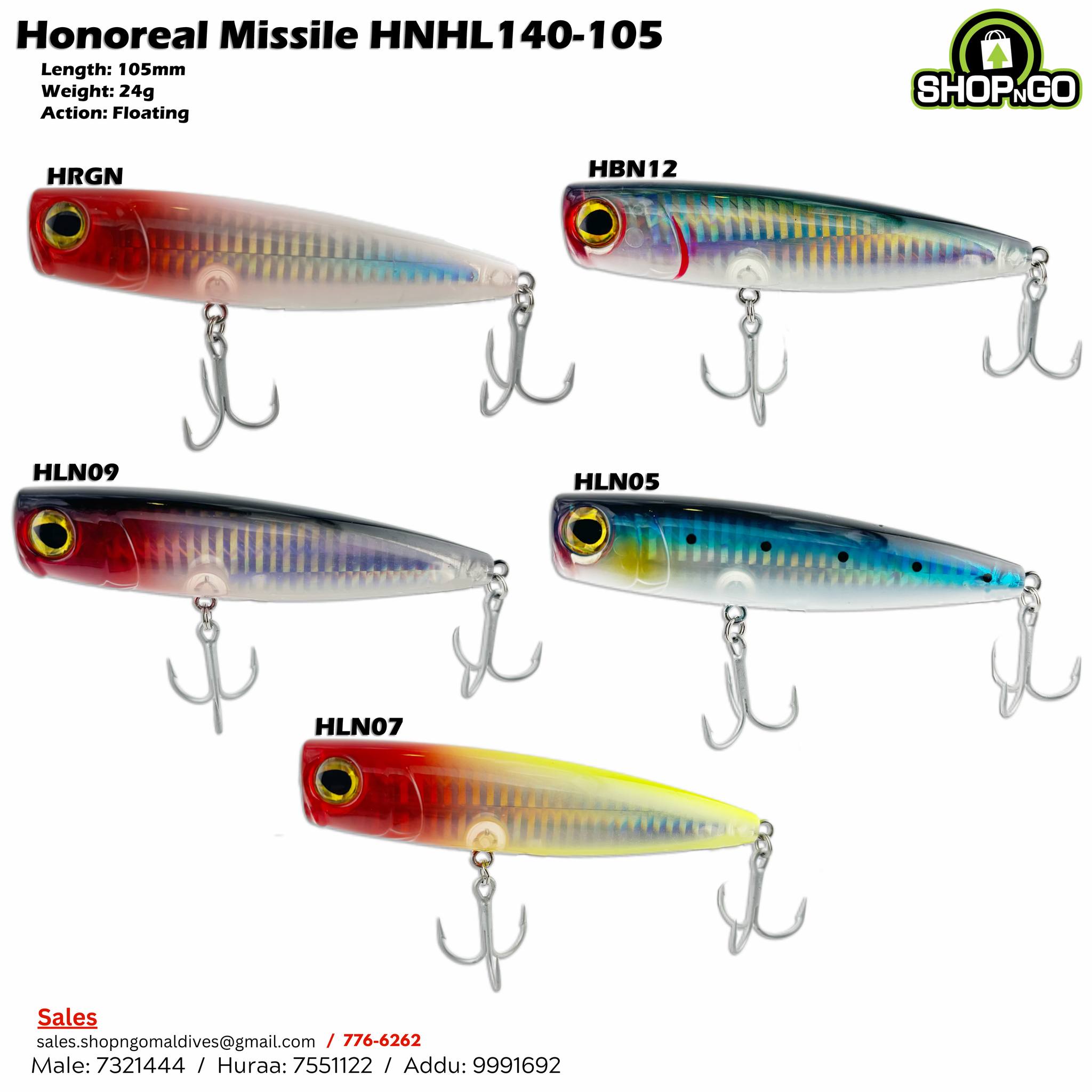 SHOP N GO - Meet the Honoreal Missile HNHL140-105 105mm... | Facebook