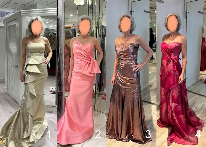 pink and gold dress Short Formal A-Line Dress 3269 Champagne / 2XLarge